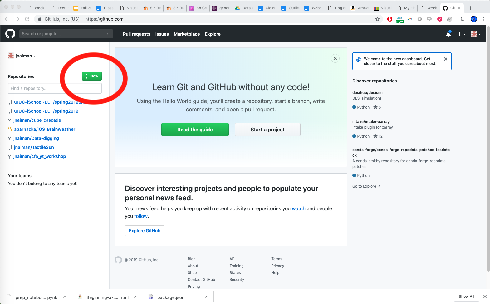 Lecture 5.2 - GitHub Pages Setup