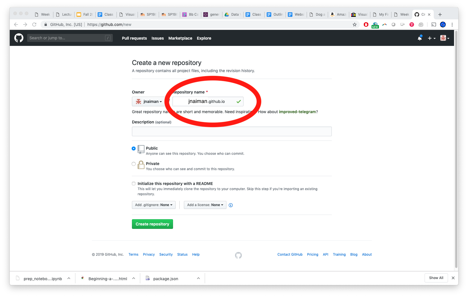 Lecture 5.2 - GitHub Pages Setup